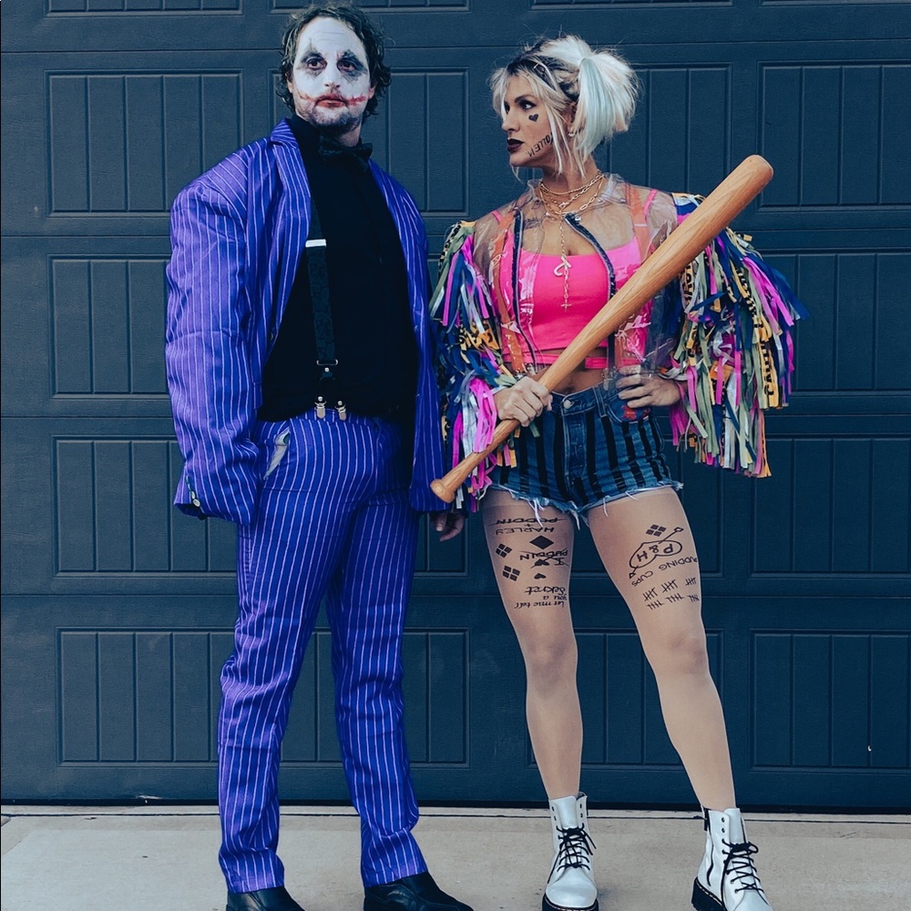 Harley Quinn costume! (will sell both joker and Harley Quinn as set for 105)